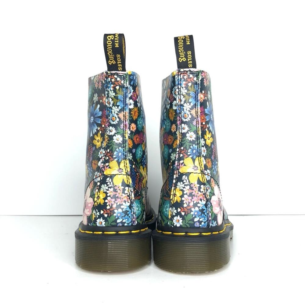 Dr Martens Wanderlust Floral 1460 WL Lace Up Combat Boots Women’s 5 Shoes - Picture 5 of 10